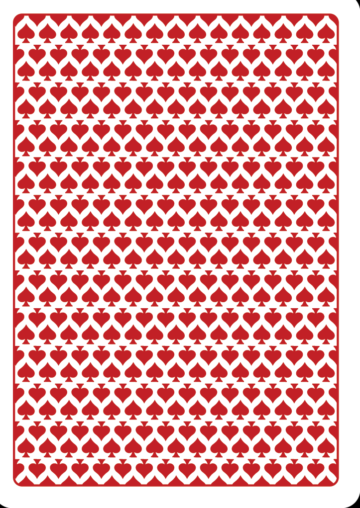 Poker-Rückseite